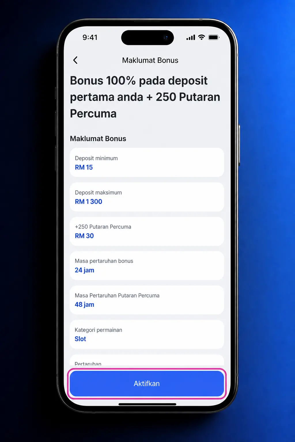 Step-by-step guide showing how to register, verify, deposit, and claim the Welcome Bonus at Glory Casino