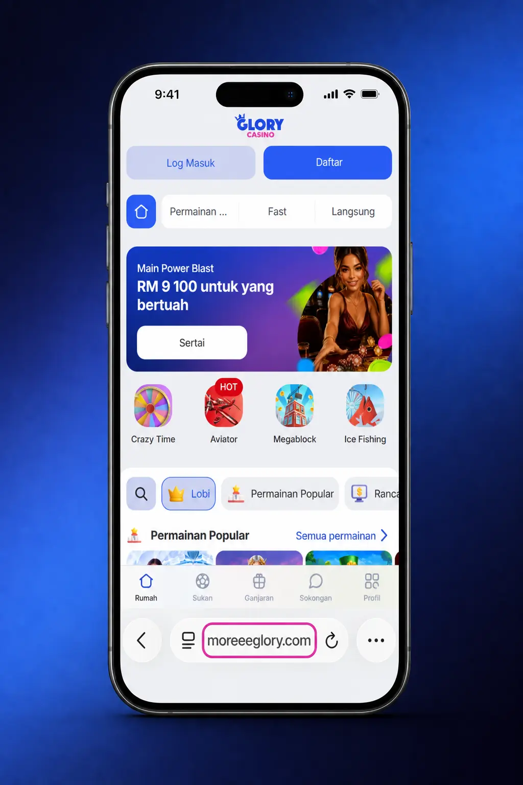 Step-by-step guide to installing the Glory Casino app on iOS using Safari and Add to Home Screen